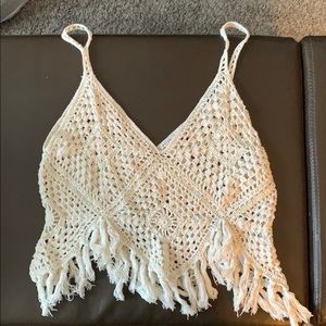 Crotchet Tank Top